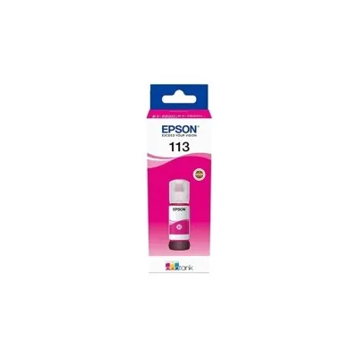 BOTTIGLIA INCHIOSTRO ORIGINALE EPSON ECOTANK 113 MAGENTA C13T06B340 ECOTANK ET-16150 ET-16680