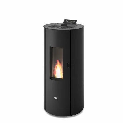 Eva Calòr Stufa a pellet ermetica MANOLA 9016013100 finitura nero