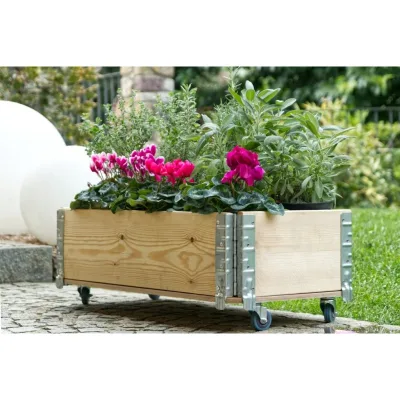 Losa Esterni da vivere Fioriera Primula cm 40x80x28 h. UP/PRI408028