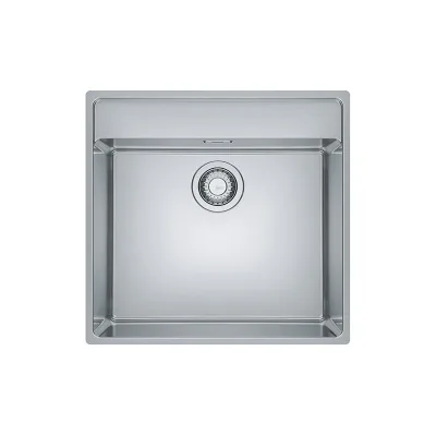 PRONTA CONSEGNA - Franke: Lavello una vasca Maris Incasso Semifilo/Filotop MRX 210-50TL 127.0525.273 finitura inox satinato da 53x51 cm