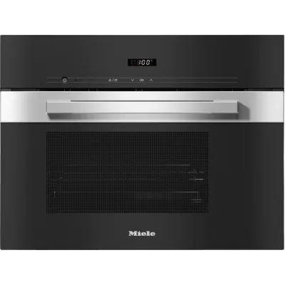 Miele Forno compatto a vapore da incasso DG 2840 finitura acciaio inox da 60 cm