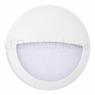 Lampada da parete led plafoniera bianca 7w per balconi ip66 6500K