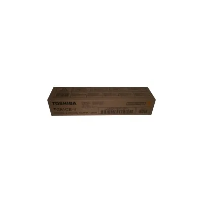 TONER ORIGINALE TOSHIBA 6AK00000107 T-281CE-Y T281CEY GIALLO E-STUDIO 281C 351C 451C 10K
