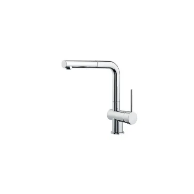 PRONTA CONSEGNA - Foster Miscelatore monocomando con canna girevole ed estraibile 8483 001 finitura ottone cromato