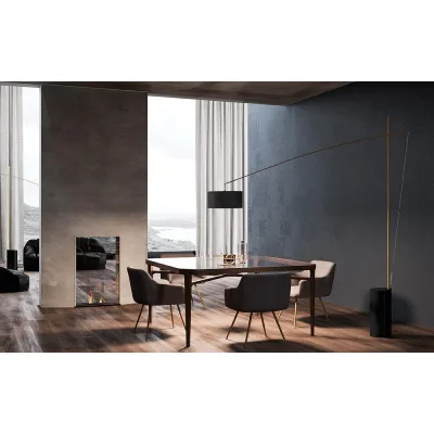 Minitallux Lampada da terra a LED Gru ST in diverse finiture by Icone Luce
