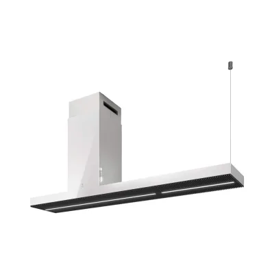 Elica Cappa a isola HAIKU ISLAND WH/A/180 PRF0146291 finitura Krion bianco da 180 cm