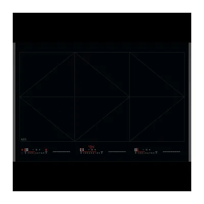 PRONTA CONSEGNA - AEG Piano cottura a induzione NIR 86T00 FB in vetroceramica nero da 80 cm