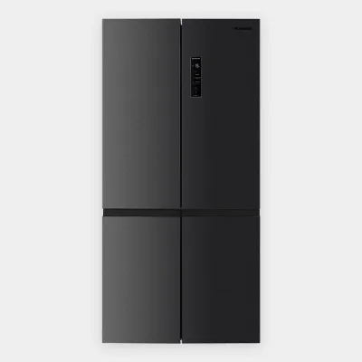 Cromberg Frigorifero Multidoor 4 porte a libera installazione HRH 4P 73 BX finitura black inox da 91 cm