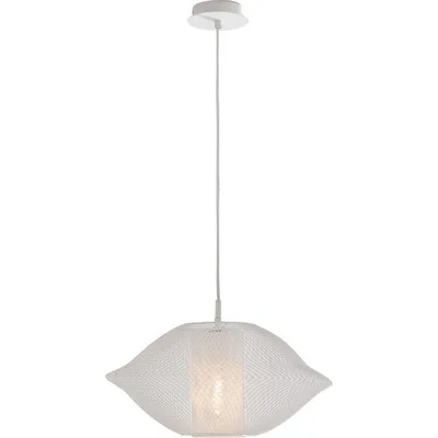 Lampadario a sospensione Bianco 1Xe27 40Xx37X150Cm