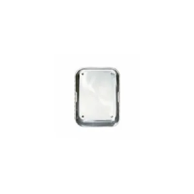 Alpes Bacinella con fondo liscio BL 10 in acciaio inox da 31.1 cm