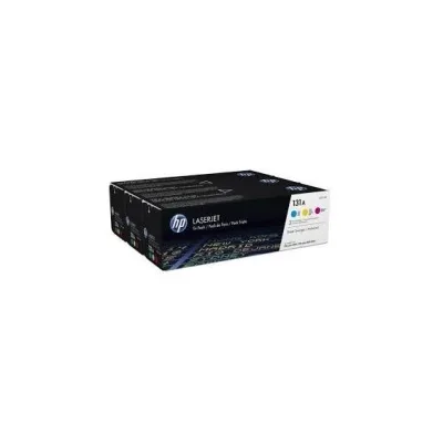 MULTIPACK 03PZ TONER ORIGINALE HP CMY U0SL1AM 131A LaserJet Pro 200