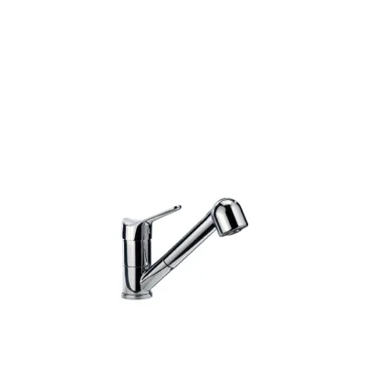 Foster Miscelatore monocomando con canna girevole ed estraibile 8449 500 finitura ottone cromato - IN PROMOZIONE FINO AL 30/06