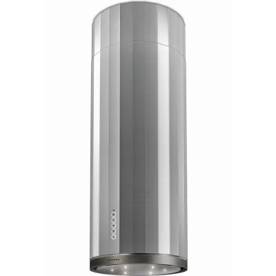 Faber Cappa a isola CORINTHIA ISOLA EV8+ X/OM A37 110.0456.261 finitura inox e peltro da Ø37 cm