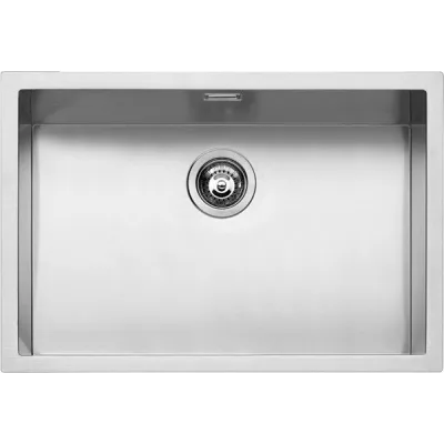 Barazza Lavello una vasca Quadra R15 1X6240I finitura acciaio inox satinato da 62x40cm - IN PROMOZIONE FINO AL 6/07