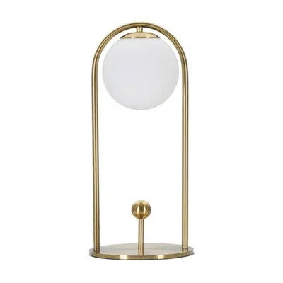 LAMPADA DA TAVOLO GLAMY ARC -A- CM Ø 21X47