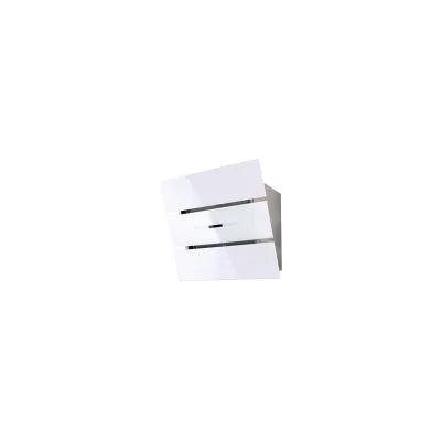 PRONTA CONSEGNA - Faber Cappa a muro aspirante EKO XS EG6 WH A55 110.0182.019 finitura vetro bianco e inox da 55 cm