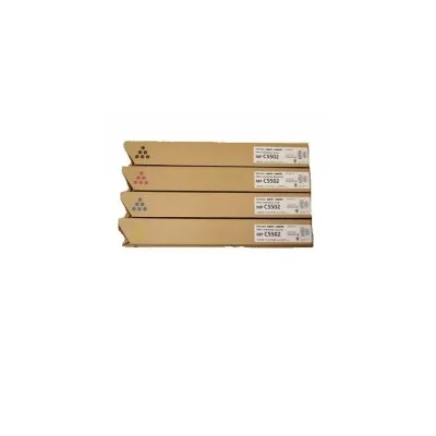 TONER ORIGINALE RICOH Aficio MP C4502 C5502 TYPE5502E 842020 841683 NERO 31K