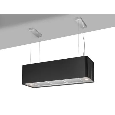Airforce Cappa a isola filtrante F181XXL BL/F/70 CCF18170540 finitura nero da 70 cm