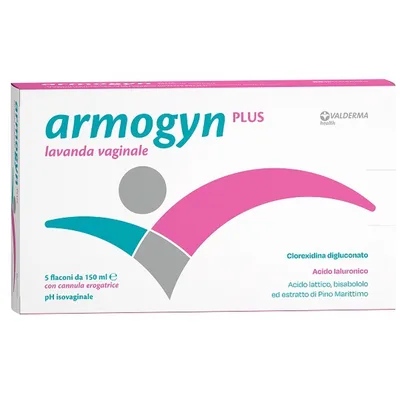 Armogyn plus lavanda vaginale 5 flaconi da 150 ml