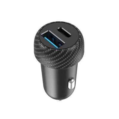 CELLY USB-C/USB-A CAR CHARGER 35W BLACK CC1USBC1USBA35W