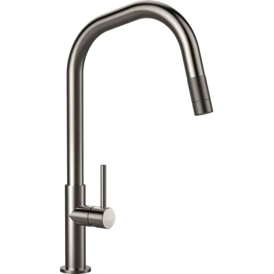 Schock Miscelatore monocomando con doccetta TALINOS CON DOCCIA 545120EDM finitura acciaio inox massiccio