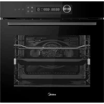 Midea Comfee Forno multifunzione pizza con IoT MBO7NM30E4-BK finitura nero da 60 cm