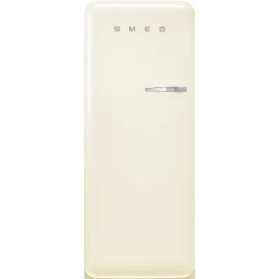 Smeg Frigorifero monoporta con cerniere a sinistra a libera installazione FAB28LCR6 finitura panna da 60 cm