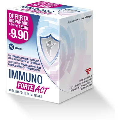 Immuno Act Forte Integratore Alimentare 30 Compresse