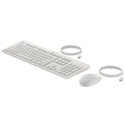 KIT MOUSE +TAST HP WHITE USB 225 G2 AW5S6AA