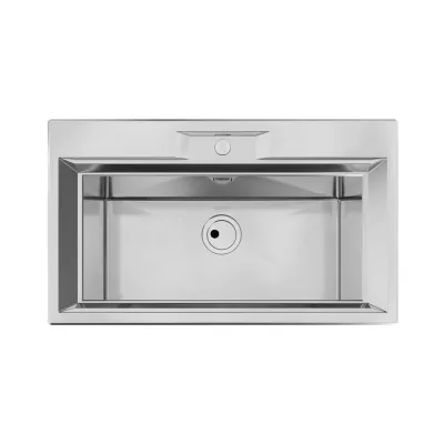 Foster Lavello una vasca 2977 060 finitura acciaio inox da 873x513 cm