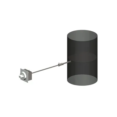 La Nordica Kit serrandola 1018680 per camino Ø 250 mm