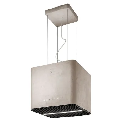 Elica Cappa a sospensione PIX CONCRETE/F/42 PRF0146222 finitura cemento da 42 cm