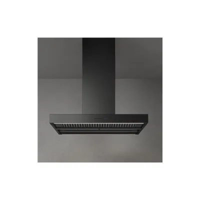 Falmec Cappa a isola Plane No-Drop finitura nero da 90 cm - 800 m3/h