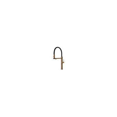 Gessi Miscelatore monocomando Flessa 60210 726 finitura Warm Bronze Brushed PVD