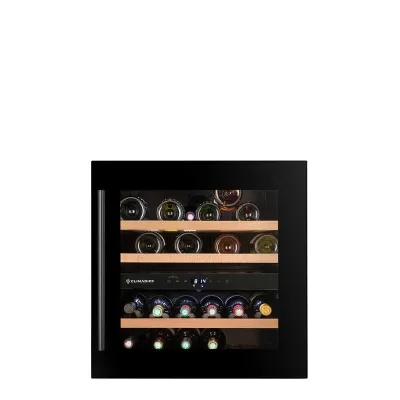 Climadiff Cantinetta vino a colonna da incasso CBI40DB1 finitura nero da 60 cm