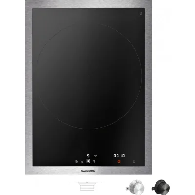 Gaggenau Piano cottura wok a induzione VI414115 con cornice in acciaio inox da 38 cm - RICHIEDERE PREVENTIVO