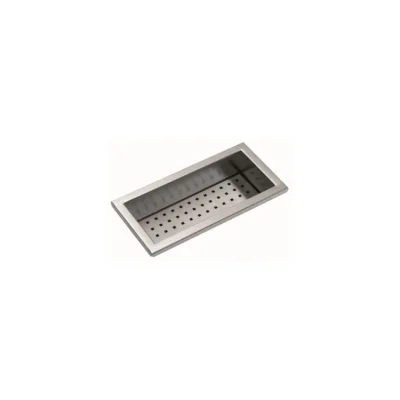 Barazza Vaschetta cieca con fondo 1CVF finitura acciaio inox satinato da 28 cm