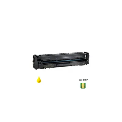 TONER COMPATIBILE HP 207X W2212X GIALLO Color laserJet Pro M255dw M282 M283 CON CHIP