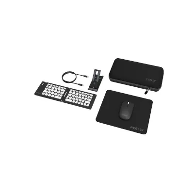 CELLY TRAVEL KIT BLACK KITTRAVELBK