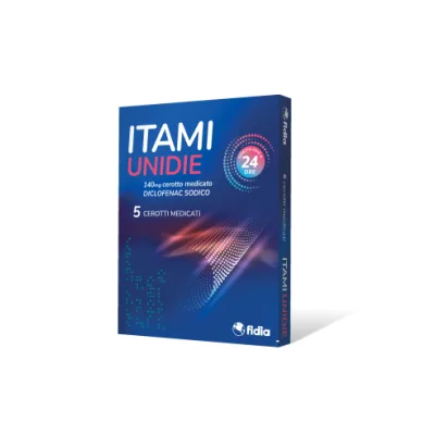 ITAMI UNIDIE 5 CEROTTI MEDICATI 140MG