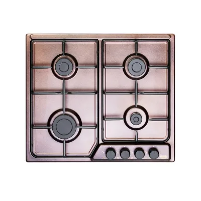 De Longhi Piano cottura a gas FRO 46 ASV finitura ramato da 58 cm