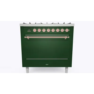 Ilve Cucina P09N da incasso Nostalgie P096DQNE3 forno cieco e piano cottura 6 fuochi con dual da 90 cm - IN PROMOZIONE FINO AL 6/07