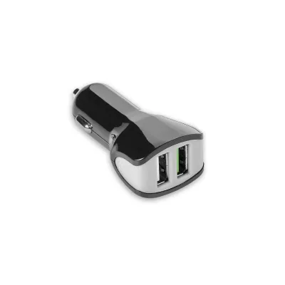CELLY 2USB-A CAR CHARGER 17W BLACK CC2USBTURBOBK