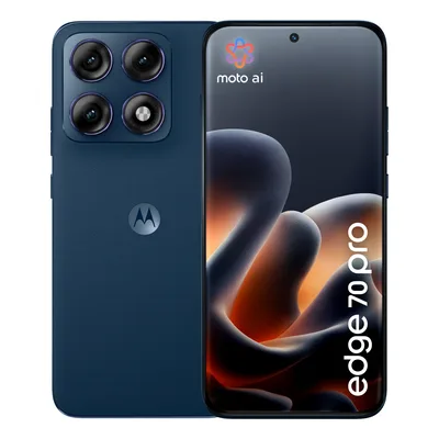 MOTOROLA EDGE 70 PRO 5G DUAL SIM 6.78" OCTA CORE 256GB RAM 8GB 5G EUROPA DARK BLUE