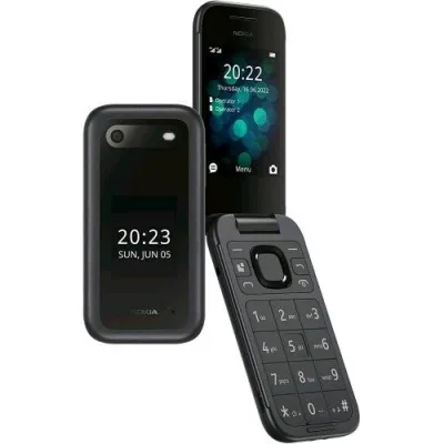 NOKIA 2660 FLIP DUAL SIM 2.8" CLAMSHELL FOTOCAMERA BLUETOOTH EUROPA BLACK