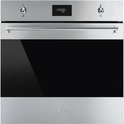 PRONTA CONSEGNA - Smeg Forno pirolitico termoventilato SFP6301TVX finitura acciaio inox da 60 cm