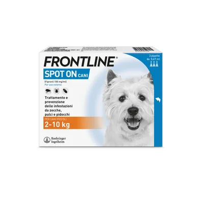Frontline Spot Cani 2-10kg 3p