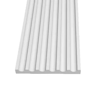 Lesena decorativa a parete pilastro colonna piatta 2000x125x15mm