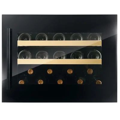 Dunavox Cantinetta vino da incasso/sottotop SPIRIT-19 DVS-19.50B finitura nero da 59 cm