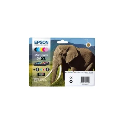 MULTIPACK 6 CARTUCCE ORIGINALI EPSON C13T24384011 T2438 24XL